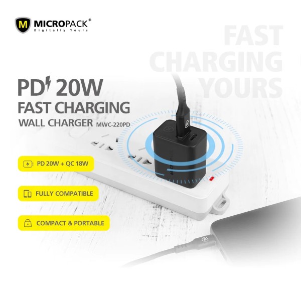 Củ sạc MicroPack POWER SERVER 20 MWC-220PD
